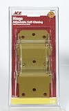 ACE 01-3850-130 ADJUSTABLE SCREEN/STORM SELF CLOSING HINGE ENAMEL BRASS