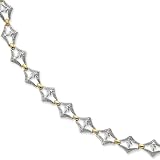 Cross of Faith, Link Bracelet in Silver