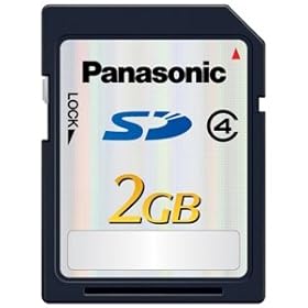 Panasonic 2GB SD Memory Card Class 4