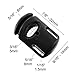 Ravenox Toaster Ellipse Cord Lock | Cord Locks for Drawstrings, Rope | String Stop and Cord Lock for Twine, Luggage, Apparel, Footwear Use | Plastic Lace Cord and Cord Stops for Great Outdoors