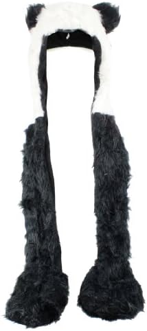 Animal Hat With Claws/No Claws 100% Polyester, No Claw Panda