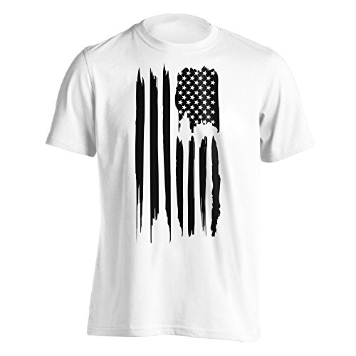 Black American Flag T-Shirt