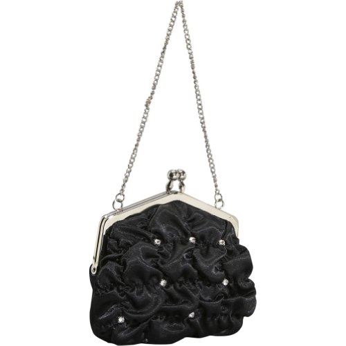 J. Furmani Satin Clutch with Rhinestones J. Furmani Satin Clutch with Rhinestones