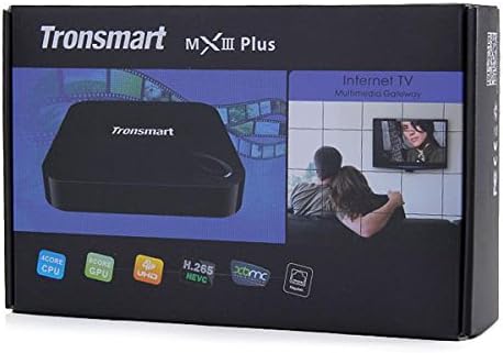 Tronsmart MXIII Plus 1G/8G Amlogic S812 Quad Core 2.0GHz Android TV Box 4K H.265 XBMC OTA 2.4G/5GHz Dual WiFi IPTV Media Player