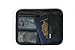 ORB Travel RFID Passport Holder Travel Wallet-WP532-Chevron-Blue/Green/White-Zippered Credit Debit Card Travel Document Organizer Wallet Case