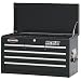 Waterloo PMX2606BK 26-Inch Wide by 12-Inch Deep by 15-1/3-Inch High Black Chest with 6 Ball Bearing Drawers and Tri Channel Construction