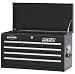 Waterloo PMX2606BK 26-Inch Wide by 12-Inch Deep by 15-1/3-Inch High Black Chest with 6 Ball Bearing Drawers and Tri Channel Construction