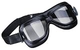 Bikers Choice Phantom Aviator Goggles Black