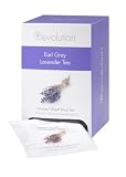 Revolution Tea Earl Grey Lavender Tea, 20-Count Foil Wrapped Teabags (Pack of 6)