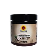 Tropic Isle Living Coconut Jamaican Black Castor Oil Hair Food 4oz