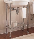 American Standard 8711.000 Retrospect Console Table Legs, Chrome