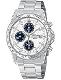 Seiko Men's Chronograph Steel Watch SND671