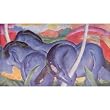 Franz Marc (The large blue horses) Art Poster Print - 13x19