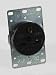 Ace Flush Power Receptacle (ACE1234-SP)