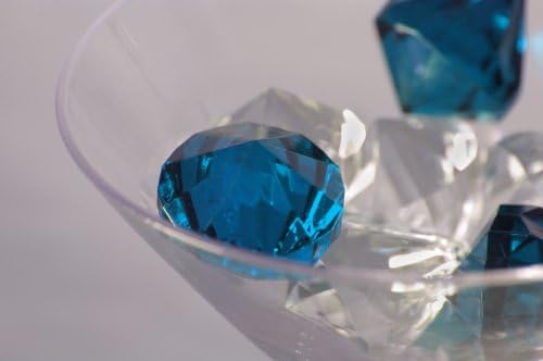 Sapphire 10 mm Soft Edible Diamonds 64 Pack
