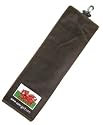 Trifold Golf Bag Towel - Wales Flag