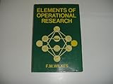 Elements of operational research