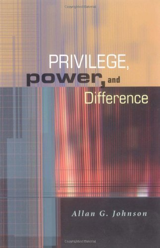 Privilege, Power, and Difference Unstated Edition by Johnson, Allan G published by McGraw-Hill Humanities/Social Sciences/Languages (2001)