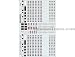 Microscale O Scale E-Unit Diesel Data & Numberboard Decal Set 1944+