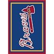 Atlanta Braves 5'4" x 7'8" Premium Spirit Rug
