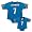 Reebok NFL Equipment Jacksonville Jaguars #7 Byron Leftwich Teal Infant One-Piece Replica Football Jersey