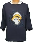 5XL NHL Buffalo Sabres Screenprint Mesh Logo Navy Blue Short Sleeve T-shirt
