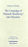 The Campaign of Pharaoh Shoshenq I into Palestine (Forschungen Zum Alten Testament) - Kevin A. Wilson