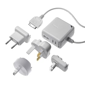 PodGear FirePower World Tour - Travel Charger for iPod, iPod nano