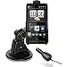 Deluxe In Car Holder & Charger for HTC HD2 by Sunwire