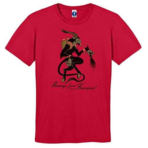 Shirt.Woot - Men's Greetings from Krampus! T-Shirt - Red