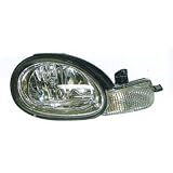 2001 Plymouth Neon Headlight Assembly w Black Bezel RH by Online Part Bin