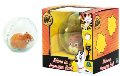 Disney Bolt - Rhino in Hamster Ball