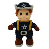 Pack of 2 NFL Dallas Cowboys Plush Mascot Beanie Figures 8"