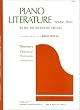 Piano Literature, Vol. 3: For the Intermediate Grades