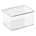 mDesign Kids/Baby Toy Storage Box, for Action Figures, Cars, Crayons, Puzzles - Pack of 2, 6.75