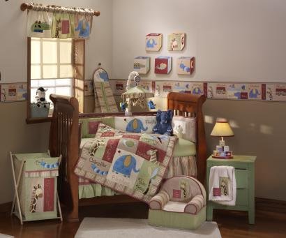 Lambs & Ivy Spelling Bee 6 Piece Crib Bedding Set
