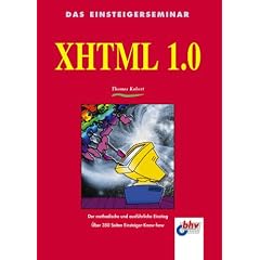 XHTML 1.0 (Taschenbuch)