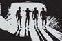 Clockwork Orange Movie (Subway Silhouette) Poster Print - 24x36 Poster Print, 36x24 Poster Print, 36x24 Collections Poster Print, 36x24