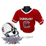 South Carolina Gamecocks NCAA Football Helmet and Jersey Set