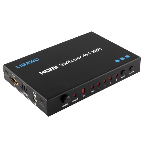 Ligawo ® HDMI Switch 4x1 3D mit