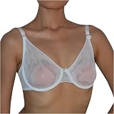 Womens Lands' End White Padless Underwire Bra - 36B