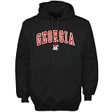 Georgia Bulldogs Black Mascot One Hoody Sweatshirt