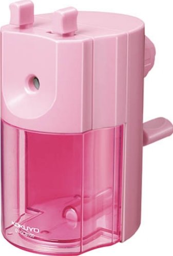 KOKUYO GY-GCB100P 手動鉛筆削り器<まなびすと>5段階芯調整機構付き ピンク