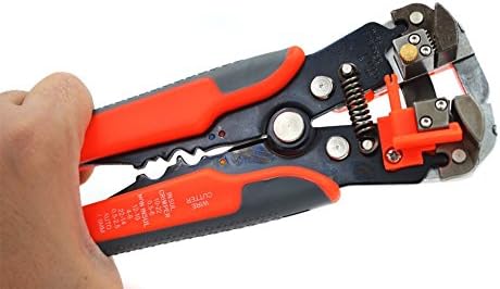SingDV Automatic Wire Stripper Stripping Plier Multi-function Tool Cable Cutter and Crimper 10-24 AWG
