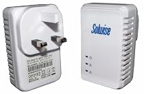 Twin Pack 85Mbps Homeplug Ethernet Adapters