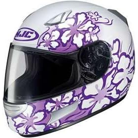 HJC CL-SP CLSP EVE MC11F WH/PP SIZE:LRG MOTORCYCLE Full-Face-Helmet