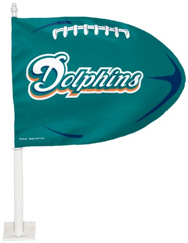 Miami Dolphins Car Flag