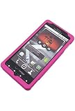 Motorola MB810 Droid X Rubberized Shield Hard Case Hot Pink