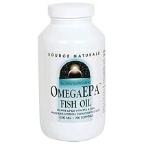 Source Naturals Omega EPA Fish Oil, 1000 mg, Softgels, 200 softgels (Pack of 2)
