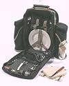 Faringdon 2 Person Picnic Backpack 2 Tone Green